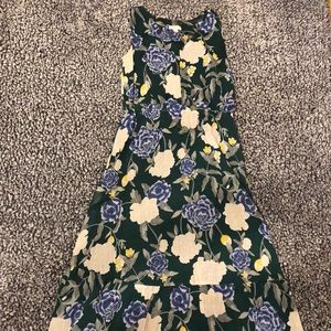 Floral maxi dress